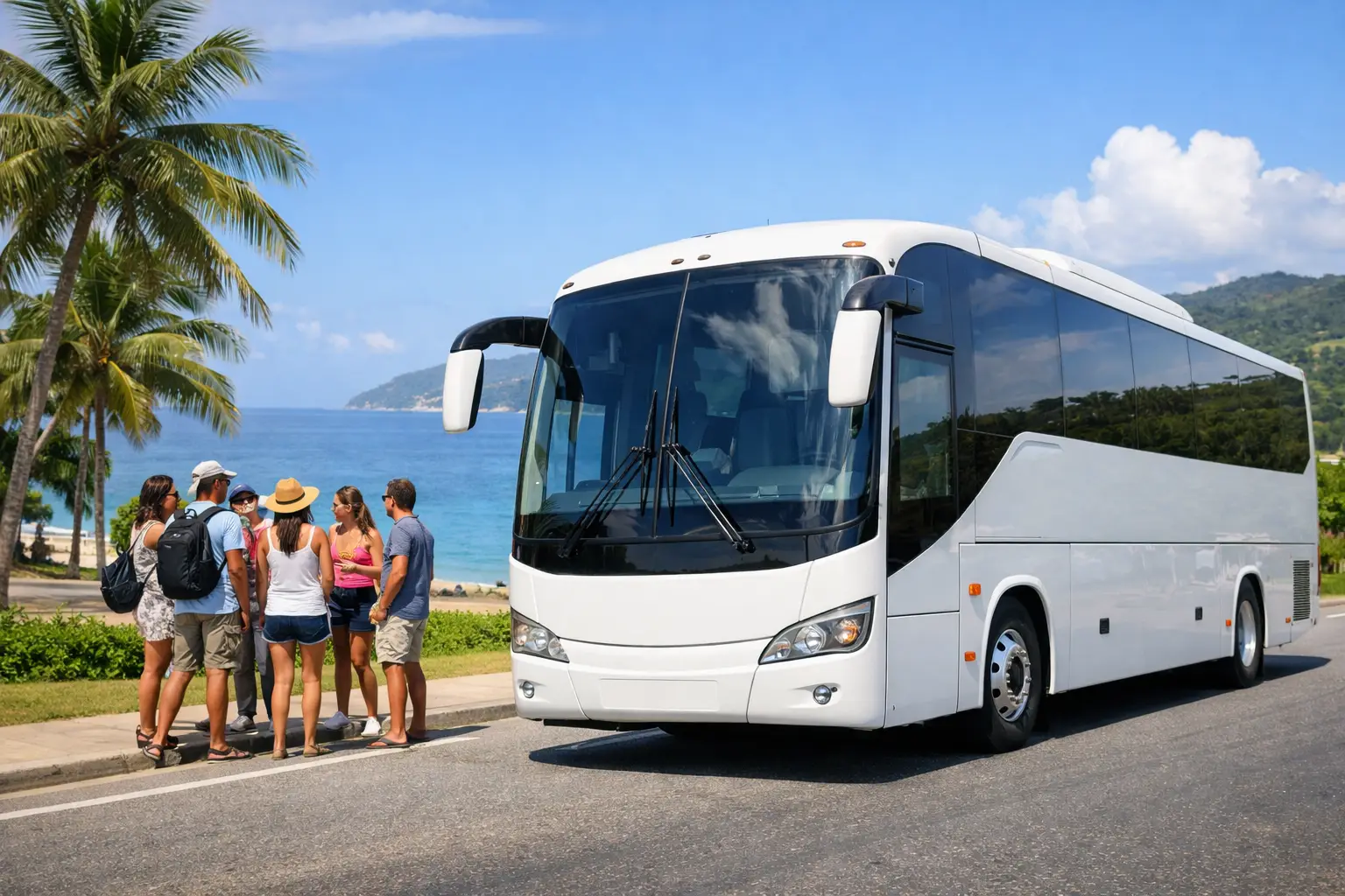 Jamaica Bus Rental for Groups Made Easy