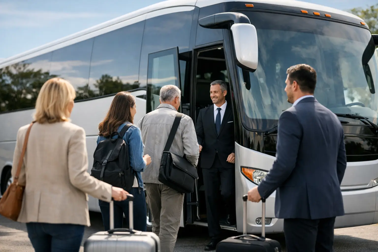 Private Bus Charters for Easy Group Travel