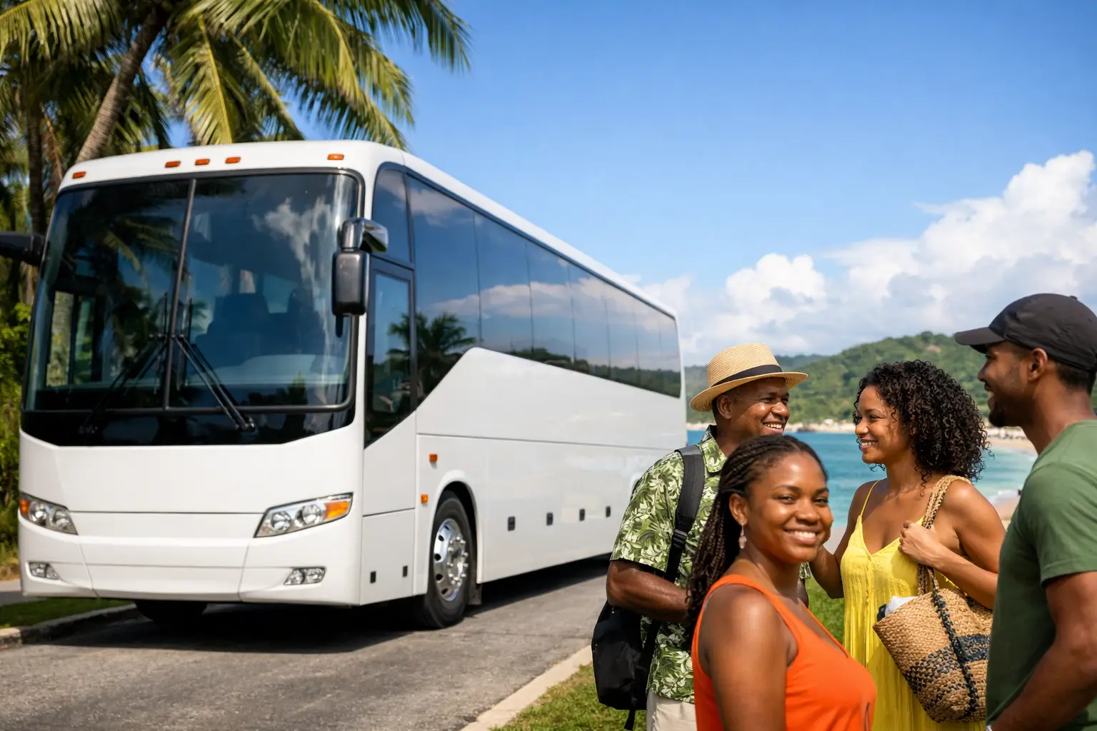 Charter Buses for Comfortable Jamaican Groups